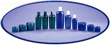 Cobalt Blue OPET Plastic Bottles